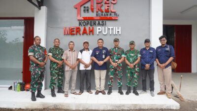 Tinjau Progres KDKMP, Wadirut PT Agrinas Pangan Nusantara Apresiasi Kinerja Kodim 0724/Boyolali