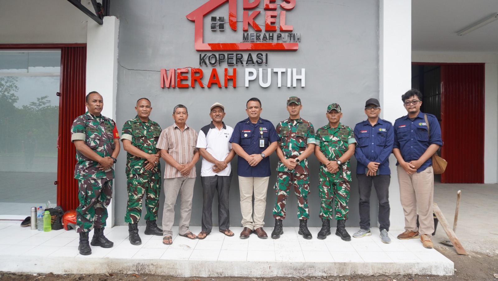 Tinjau Progres KDKMP, Wadirut PT Agrinas Pangan Nusantara Apresiasi Kinerja Kodim 0724/Boyolali