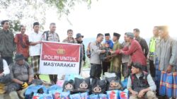 Kapolres Aceh Tengah Terobos Medan Ekstrem, Kembali Salurkan Bantuan ke Kampung Terisolir di Kecamatan Bintang