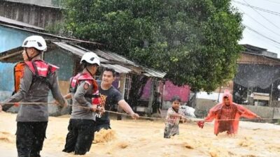 Kapolres Aceh Timur, Respon Cepat Pantau Wilayah Terdampak Banjir Susulan