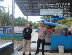Sapa Crew Wisata Kolam Renang,KSPKT I Polsek Rangkasbitung Polres Lebak Giat Patroli Dialogis