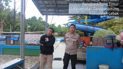 Sapa Crew Wisata Kolam Renang,KSPKT I Polsek Rangkasbitung Polres Lebak Giat Patroli Dialogis Sapa Crew Wisata Kolam Renang,KSPKT I Polsek Rangkasbitung Polres Lebak Giat Patroli Dialogis