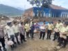 Peringati HUT Satpam ke-45, Polres Aceh Tengah Bersama Satpam Gelar Bakti Sosial untuk Korban Banjir dan Longsor