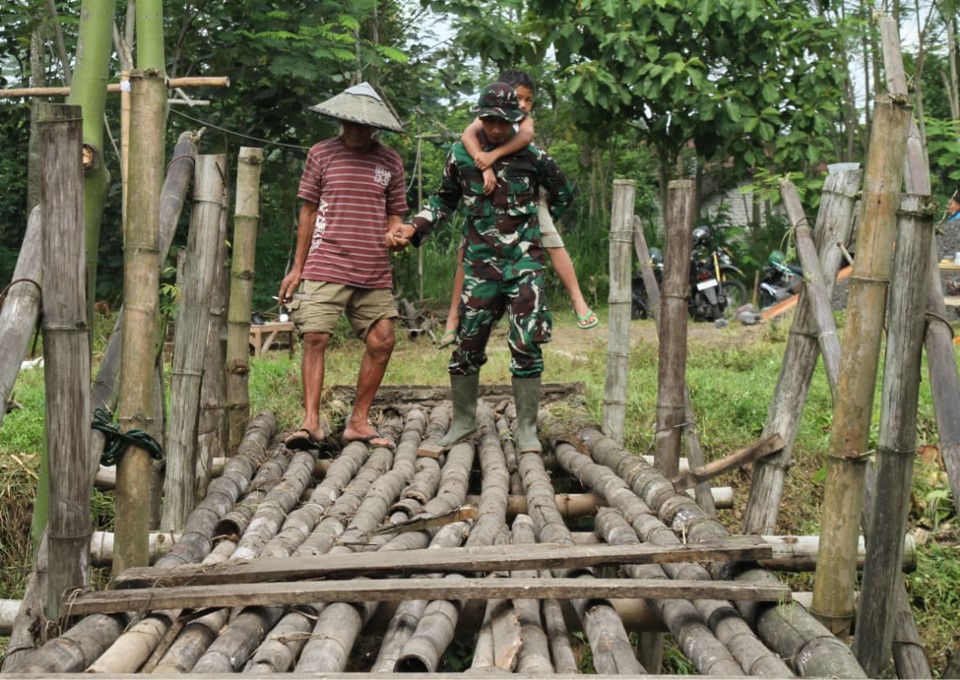 Jembatan Perintis Garuda, Wujudkan Mimpi Dan Harapan Warga Desa Bendosewu