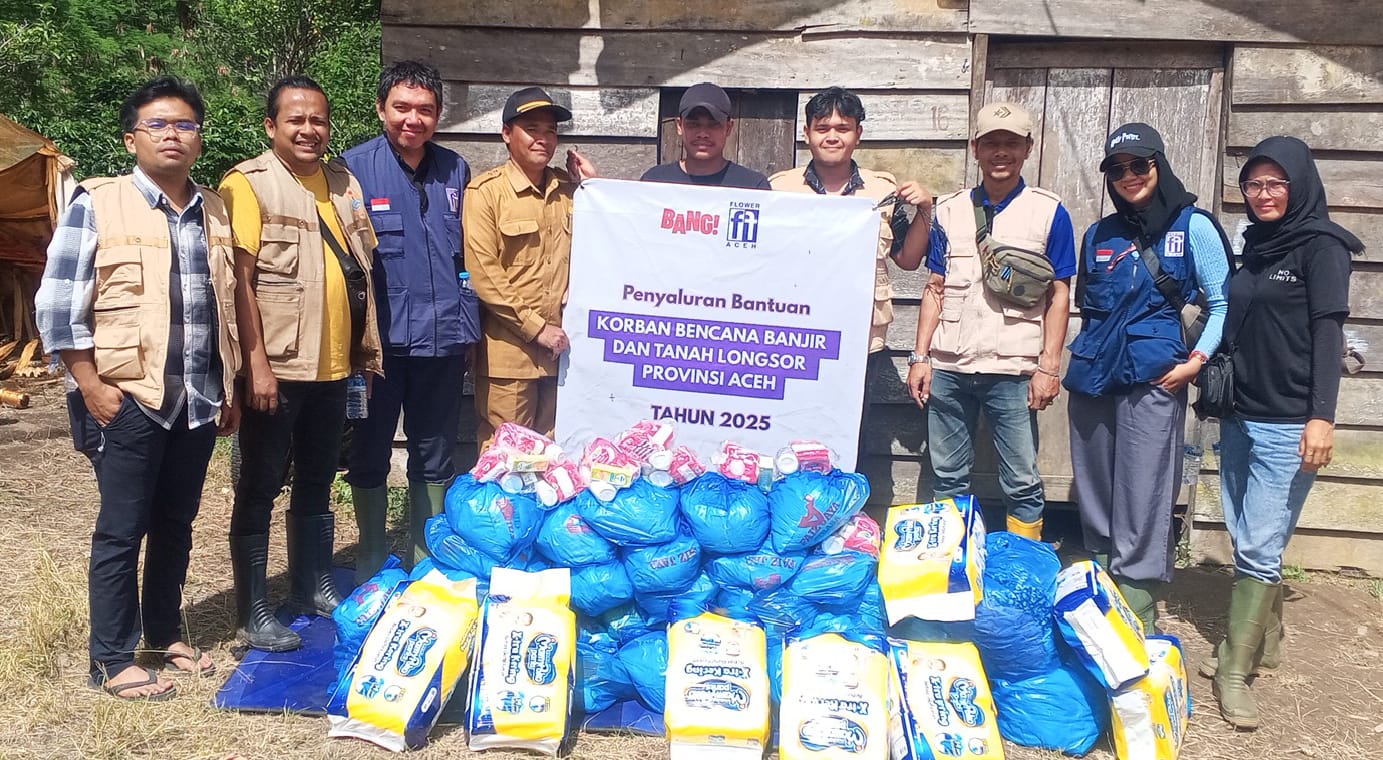 FLOWER ACEH Bersama LIFEGUARDS ACEH dan Koalisi NGO HAM Salurkan Bantuan untuk Warga Desa Uning Mas, Bener Meriah