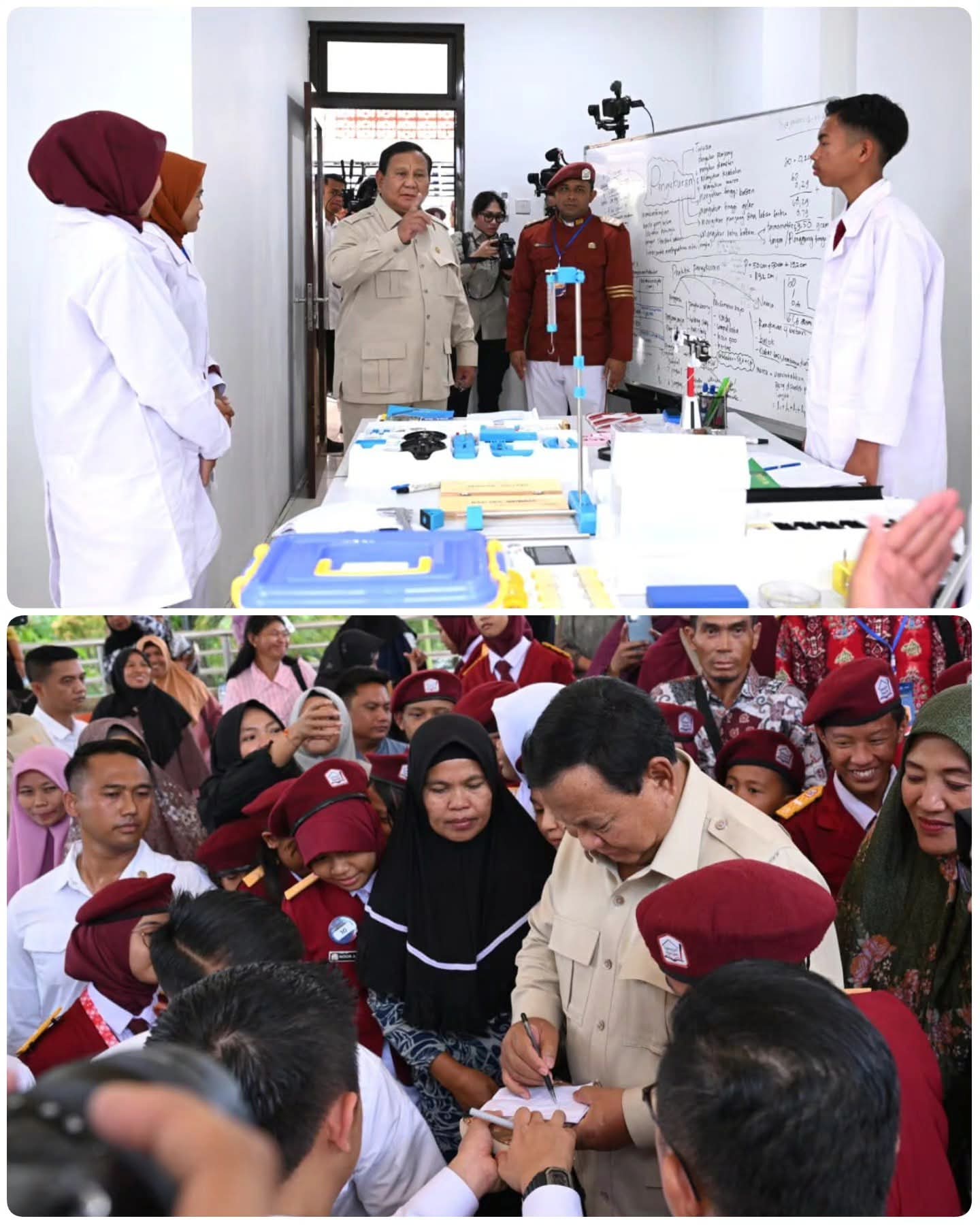 Presiden Prabowo Subianto: Meresmikan 166 Sekolah Secara Serentak di Seluruh Indonesia