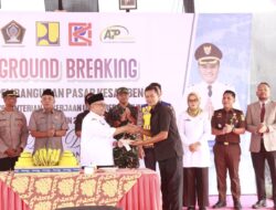 Dorong Perekonomian Rakyat, Forkopimda Kab. Blitar Hadiri Peletakan Batu Pertama Pembangunan Pasar Kesamben