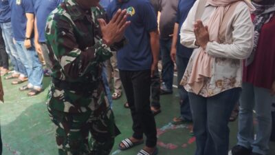 Pasipers Kodim 0420/Sarko Pimpin Upacara Pembinaan Kesadaran Berbangsa di Lapas Kelas II B Bangko