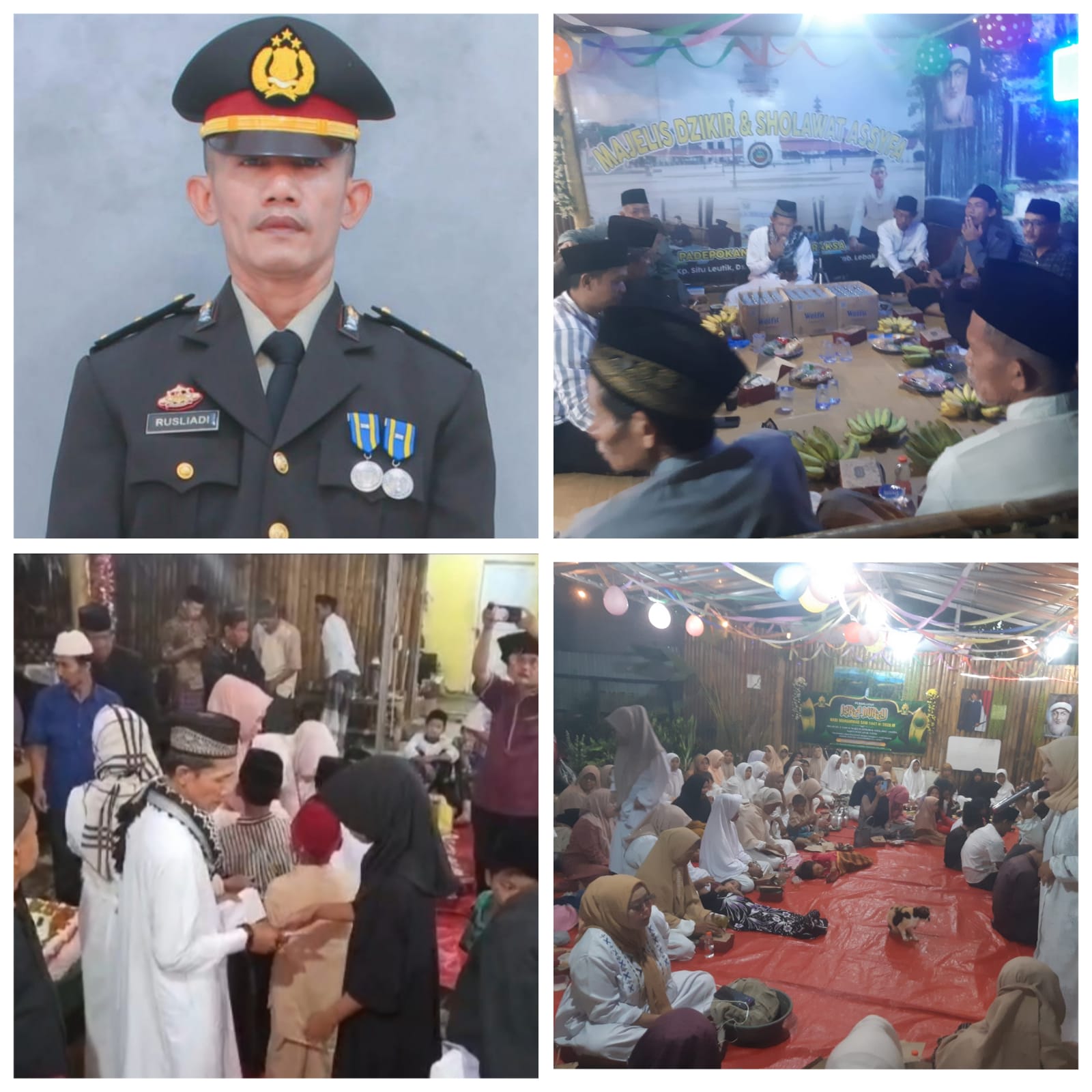 Pimpinan Majelis Dzikir & Sholawat Assyfa Gelar Isra Miraj Nabi Muhammad SAW 1447 H,2026 dan Santunan Anak Yatim