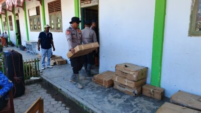 Polres Aceh Tengah dan BKO Brimob Terus Hadir dalam Gotong Royong Percepatan Pemulihan Pasca Bencana