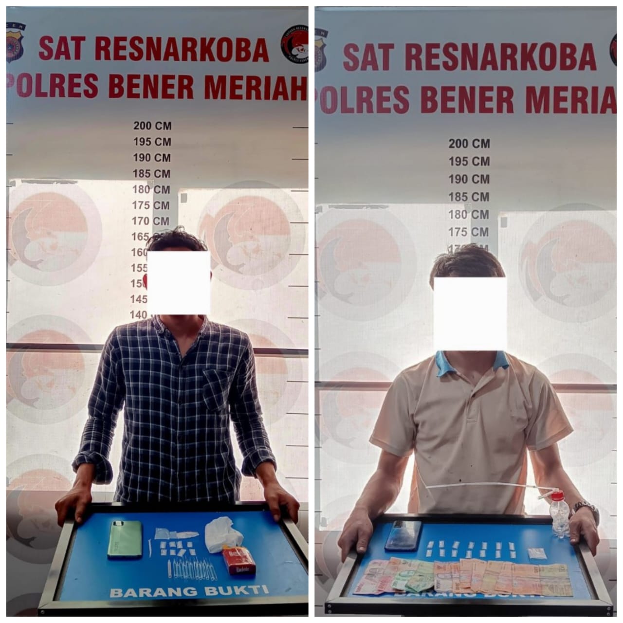 Polres Bener Meriah Ringkus Dua Pemuda, Sabu Siap Pakai Diamankan