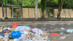 SAMPAH BERSERAKAN Dampak lain dari Pedagang Musiman di Titik Nol Lintas Sumatera Dusun Bangko 