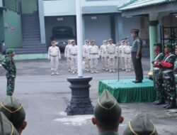 Kodim 0808/Blitar Gelar Upacara Bendera 17-an, Wujudkan Jiwa Patriotisme Dan Disiplin Prajurit