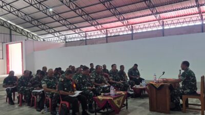 Wakil Panglima TNI Pimpin Vidcon Evaluasi Percepatan Pembangunan KDKMP di Kodim 0808/Blitar