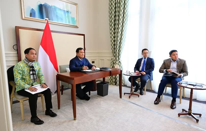 Dari London, Presiden Prabowo Pimpin Rapat Terbatas Bahas Penertiban Kawasan Hutan