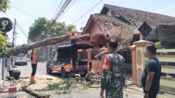 Babinsa Karangtengah, Sigap Bantu Evakuasi Rumah Warga Tertimpa Pohon Tumbang Akibat Angin Kencang Babinsa Karangtengah, Sigap Bantu Evakuasi Rumah Warga Tertimpa Pohon Tumbang Akibat Angin Kencang