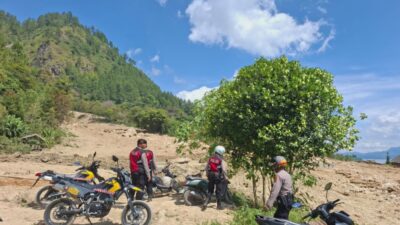 Polri di Aceh Tengah Laksanakan Patroli Pascabencana, Pastikan Tak Ada Kendaraan Tertinggal