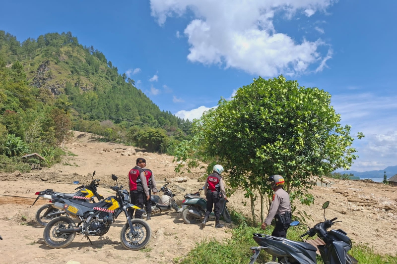 Polri di Aceh Tengah Laksanakan Patroli Pascabencana, Pastikan Tak Ada Kendaraan Tertinggal