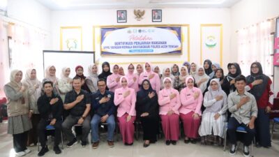 SPPG Kemala Bhayangkari Gelar Pelatihan Sertifikasi Penjamah Makanan bagi Petugas