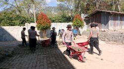 Polres Bener Meriah Gelar Bakti Sosial di Masjid Syuhada, Bersihkan Sisa Longsor Pasca Banjir Bandang