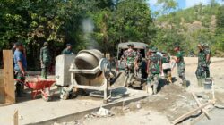 Pembangunan Jembatan Gantung Kalaili Capai 23 Persen, TNI Pastikan Rampung Februari 2026