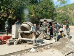 Pembangunan Jembatan Gantung Kalaili Capai 23 Persen, TNI Pastikan Rampung Februari 2026