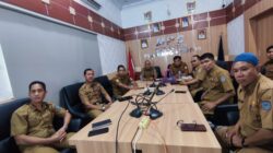 Rapat Koordinasi Kursi Buka dan Kursi Tutup (Rakor Kurbuk-Kurtup) yang digelar secara virtual melalui Meeting Point Center (MPC) Bappeda