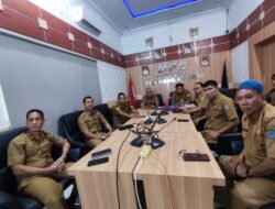 Rapat Koordinasi Kursi Buka dan Kursi Tutup (Rakor Kurbuk-Kurtup) yang digelar secara virtual melalui Meeting Point Center (MPC) Bappeda