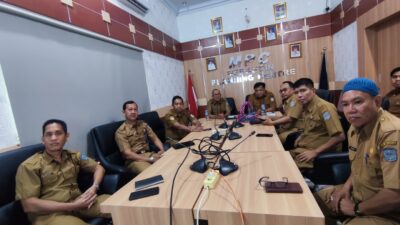 Rapat Koordinasi Kursi Buka dan Kursi Tutup (Rakor Kurbuk-Kurtup) yang digelar secara virtual melalui Meeting Point Center (MPC) Bappeda