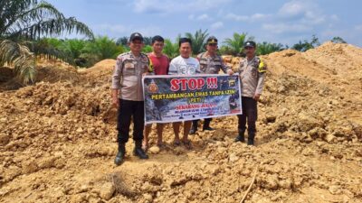 Pasca Tiga Pelaku Tambang Emas Tanpa Izin dan Satu Unit Excavator Diamankan, Polres Sarolangun Lakukan Langkah Penyelidikan dan Pemetaan Keberadaan Alat Berat di Kabupaten Sarolangun.