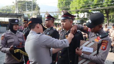 25 Personel Polres Aceh Tengah Terima Tanda Kehormatan Satyalencana Pengabdian dari Negara