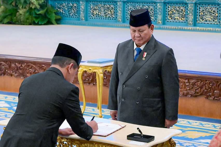 Presiden Prabowo Lantik Keanggotaan Dewan Energi Nasional