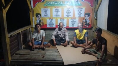 Kanit Binmas Polsek Rangkasbitung Polres Lebak Ajak Warga Jaga Kamtibmas