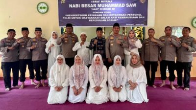 Peringati Isra Mi’raj, Momentum Komitmen Polres Sarolangun Hadir Humanis dan Peduli Sosial. Peringati Isra Mi’raj, Momentum Komitmen Polres Sarolangun Hadir Humanis dan Peduli Sosial.