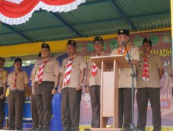 Sambut Ramadan, Wabup A. Khafidh Buka Perkemahan PMR di Lantak Seribu