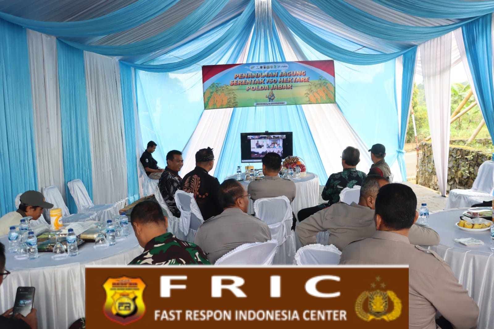 Perkuat Ketahanan Pangan, Kapolres Kuningan Pimpin Penanaman Jagung Serentak Kuartal I di Desa Gunung Keling