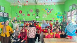 Pendampingan Imunisasi Campak–Rubela Oleh Babinsa Kebon Baru.