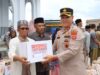Polres Aceh Tengah Salurkan Bantuan kepada 40 Warga Kampung Mongal dan Personel Terdampak Kebakaran