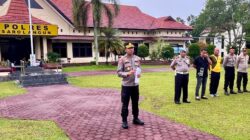 Amankan Pilkades PAW Desa Jati Baru Mudo, Kapolres Sarolangun : Siap Kalah dan Siap Menang.