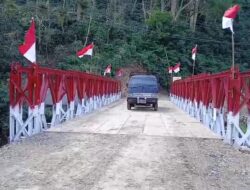 Jembatan Bailey Pepayungan Angkup–Roteh Rampung 100 Persen, Akses Warga Kembali Normal