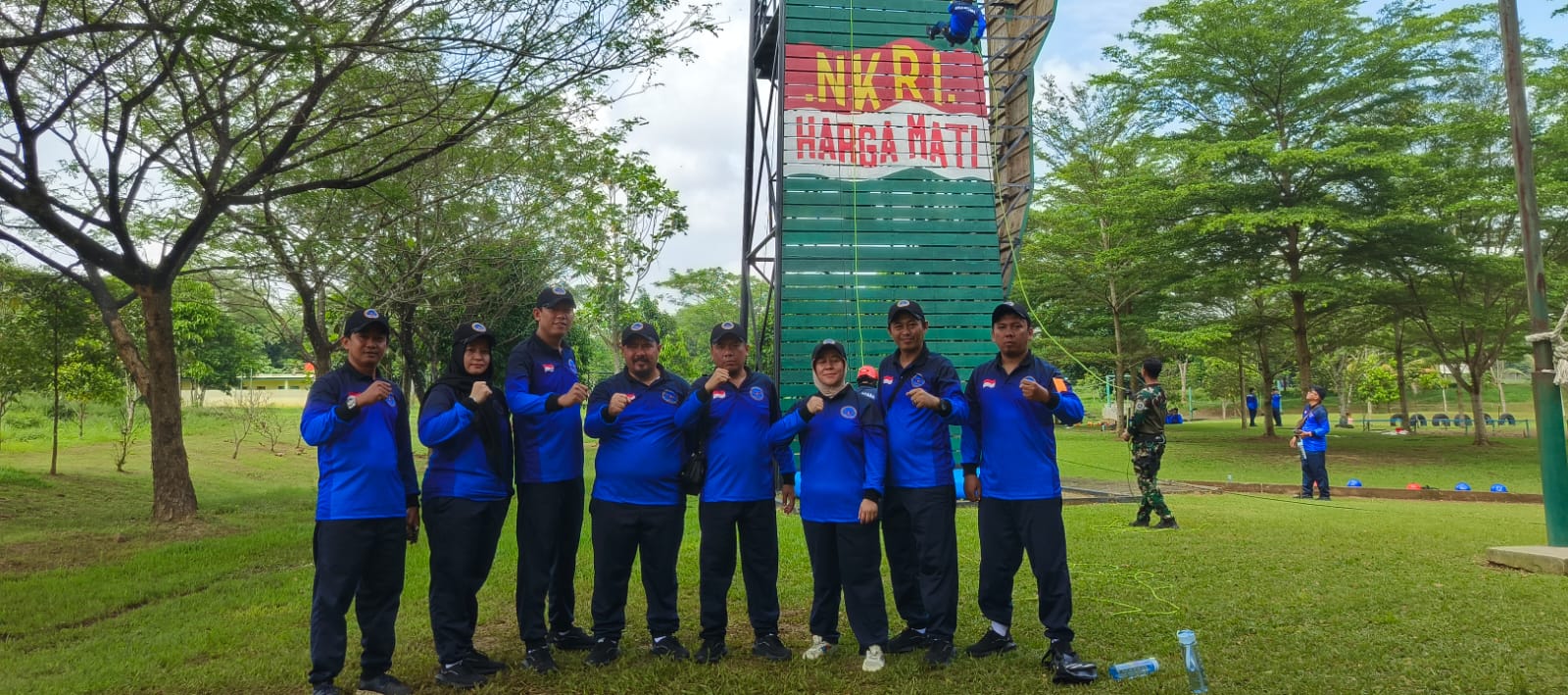 Delegasi PWI Banten Ikuti Pembekalan Menhan dan Outbound di Hari Ketiga Retret PWI
