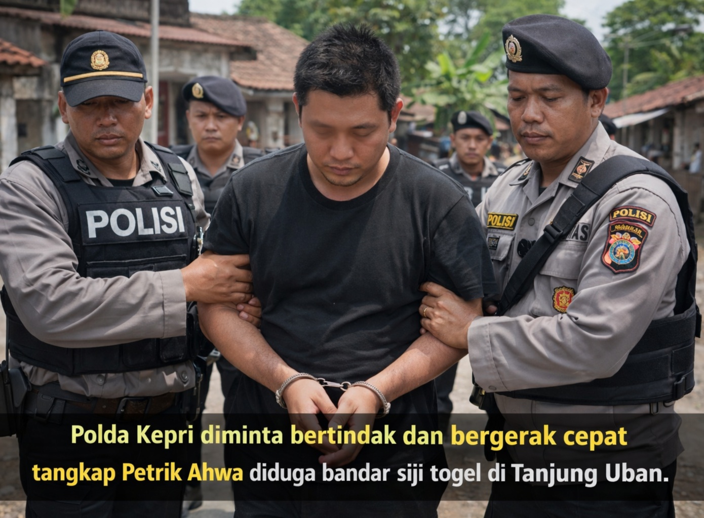 Polda Kepri Diminta Bertindak Cepat, Petrik Ahwa Diduga Bandar Judi Siji di Tanjung Uban