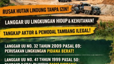 LSM dan Warga Desak Kapolres Bintan Bertindak Tegas Hentikan Tambang Pasir Ilegal di Hutan Lindung Gunung Kijang