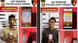 Satreskrim Polres Aceh Tengah Ungkap Kasus Judi Online, Dua Pelaku Diamankan