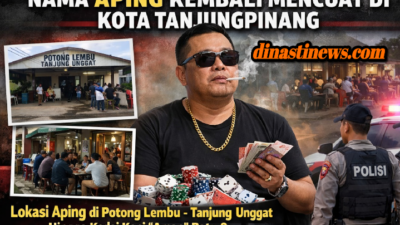 Diduga Bandar Judi Siji, Nama Aping Kembali Mencuat di Kota Tanjungpinang Warga Sebut Lokasi Potong Lembu – Tanjung Unggat Hingga Kedai Kopi “Aman” Batu 9, APH Diminta Bertindak Diduga Bandar Judi Siji, Nama Aping Kembali Mencuat di Kota Tanjungpinang Warga Sebut Lokasi Potong Lembu – Tanjung Unggat Hingga Kedai Kopi “Aman” Batu 9, APH Diminta Bertindak