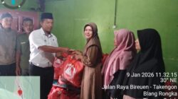 Camat Timang Gajah dan Forkopimcam Hadiri Zikir serta Salurkan Bantuan di Kampung Setie