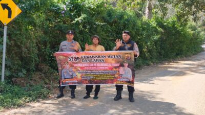 Cegah Karhutla di Musim Kemarau, Polisi di Aceh Tengah Gencarkan Patroli dan Sosialisasi kepada Warga