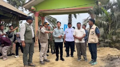 Tinjau SMPN 1 Karang Baru, Wapres Pastikan Pembelajaran Tetap Berjalan Pascabencana Banjir