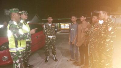 Perkuat Keamanan Lingkungan di Wilayah Koramil 420-08/Tabir