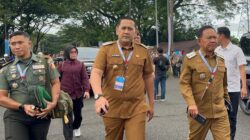 Merangin Dorong Capaian Pembangunan Nasional Bupati H M Syukur dan Wabup H A Khafid, Ikuti Rakornas 2026
